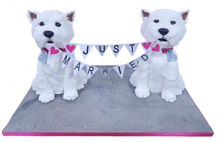 Just Married Dogs